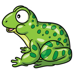Frog Cute Cartoon
Illustration of cute cartoon frog.