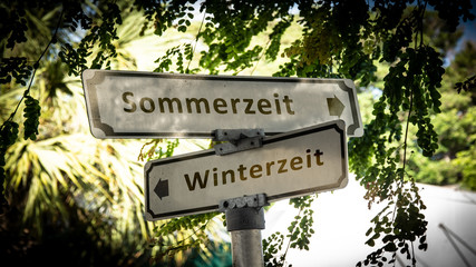 Schild 336 - Sommerzeit