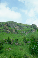 Randonnée dans les montagne