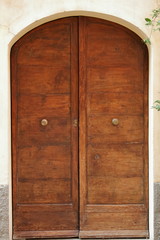 porta di legno antica casa, europa