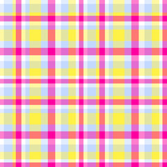 Seamless pattern. Abstract geometric wallpaper of the surface. Checkered multicolored background. Pretty texture. Print for polygraphy, t-shirts and textiles. Doodle for design. Art creation