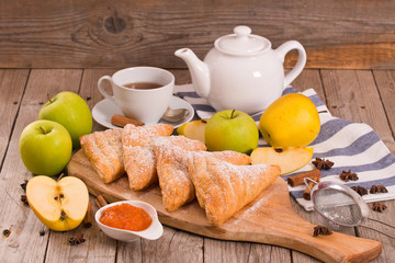 Apple puffs.