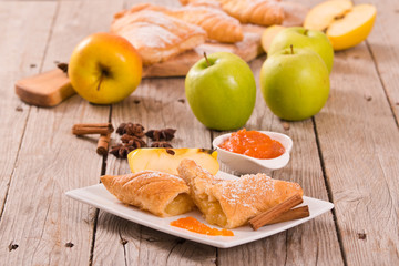 Apple puffs.