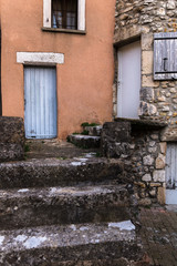 Ancien mur couleur ocre