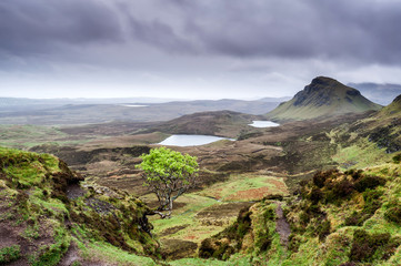 The Quirang on the Isle of Skye, Scotland