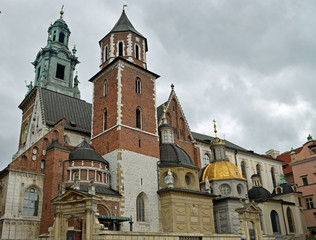 Fototapeta na wymiar Krakow city view