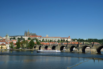 Prague river view - 218760305