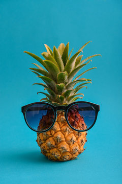 Fashion hipster pineapple fruit