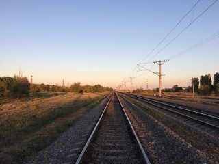 Fototapeta na wymiar Railroad