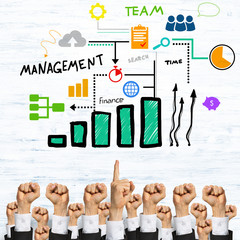 Business and teamwork concept