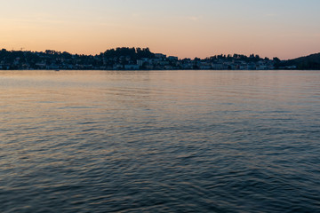 Traunsee im Abendrot