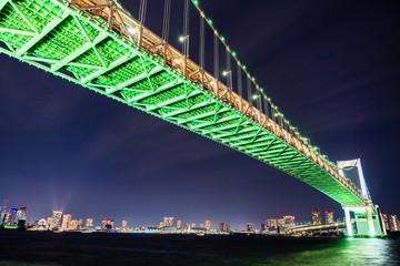 橋の夜景