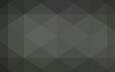 Obraz premium Light Gray vector shining triangular backdrop.