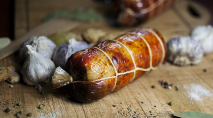 wędliny tradycyjne, traditonal meat, wędzenie, smoked © Sebastian