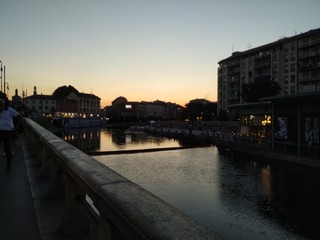 Fototapeta premium Darsena Milano