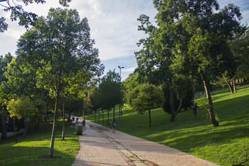 Macka Park in Besiktas, Turkey