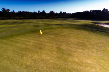 Obraz premium Golf flag