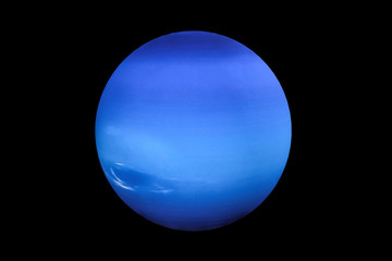3d rendering  of neptune planet isolated 
