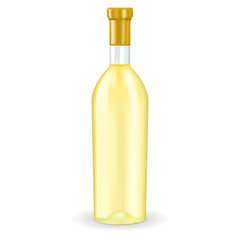 Bottle of white wine