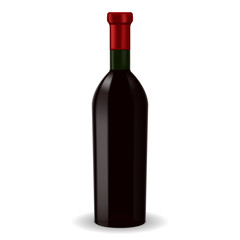 Bottle of red wine