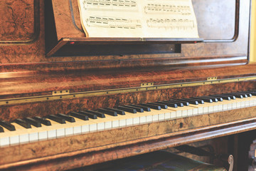Ancient piano