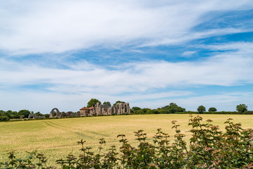 Ruins of Leiston Abbey in Leiston, England