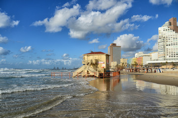 Obraz premium Views of the city of Jaffa - Tel Aviv, Israel