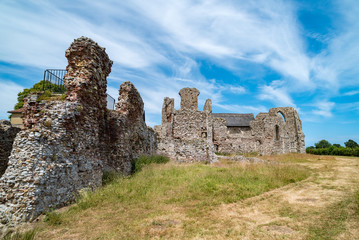 Ruins of Leiston Abbey in Leiston, England