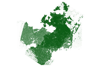 Gr&uuml;ner Farbklecks