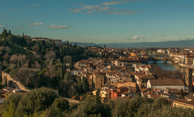 Obraz premium Panoramic view of Florence