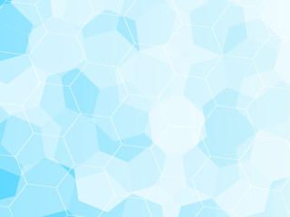 Fototapeta na wymiar Blue Grid Mosaic Background, Creative Design Templates.