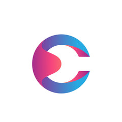 Color Letter C logo