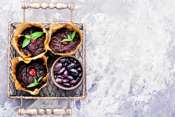 Vegan muffins from kidney beans