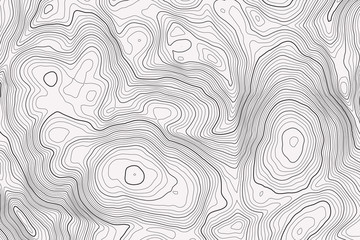 Vector contour topographic map background. Topography and geography map grid abstract backdrop. Business concept. Vector illustration