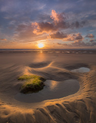 Tranquil Sunset, Perran Sands, Cornwall