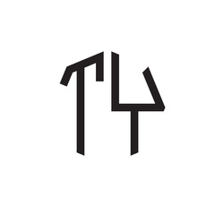 two letter TY octagon logo