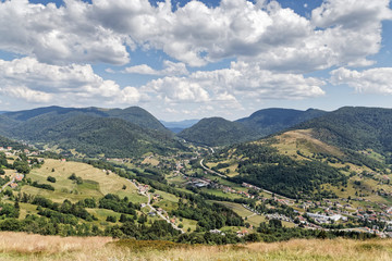 Naklejka premium Paysage des Vosges