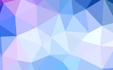 Fototapeta premium Light Pink, Yellow vector polygon abstract layout.