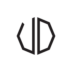 two letter UO octagon logo