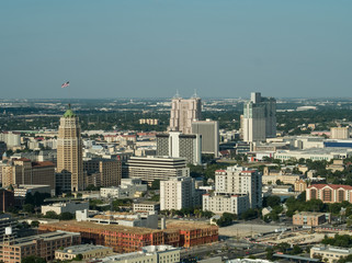 Fototapeta na wymiar Aerial photo San Antonio Teaxs USA