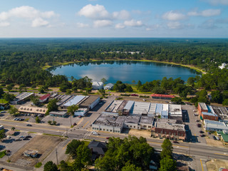 Aerial image of Lake Defuniak Florida