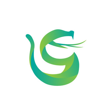vector snake logo