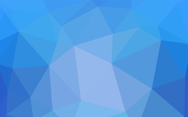 Light Green vector abstract polygonal background.