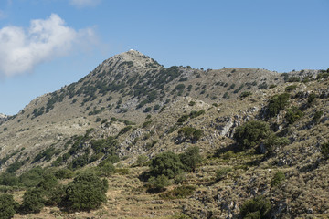 Fototapeta na wymiar Vrissinas-Berg, bei Reythymnon, Kreta, Griechenland