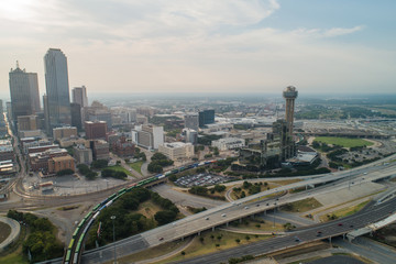 Fototapeta na wymiar Downtown Dallas Texas