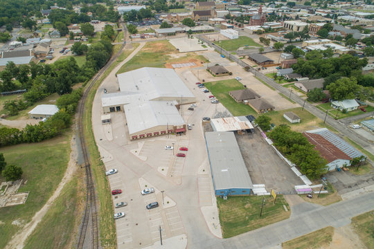 Aerial Image Of Sulphur Springs Texas Industrial District