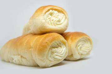 bread stuffed milk cream
