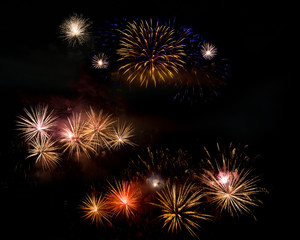 Feuerwerk Textur