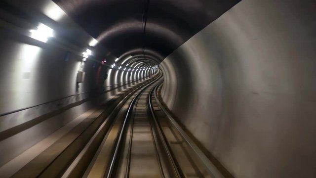 Subway tunnel speed