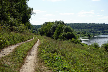 Track and river